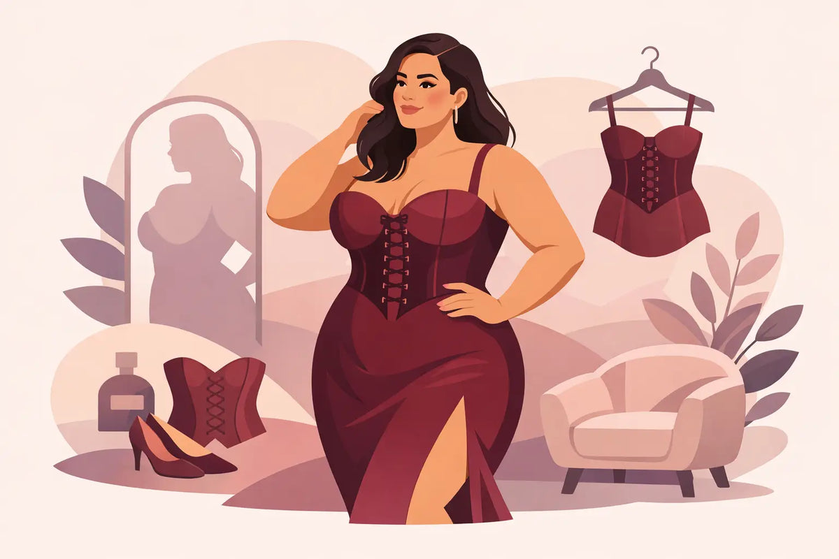 Corset Dress for Plus Size That Feels Like You