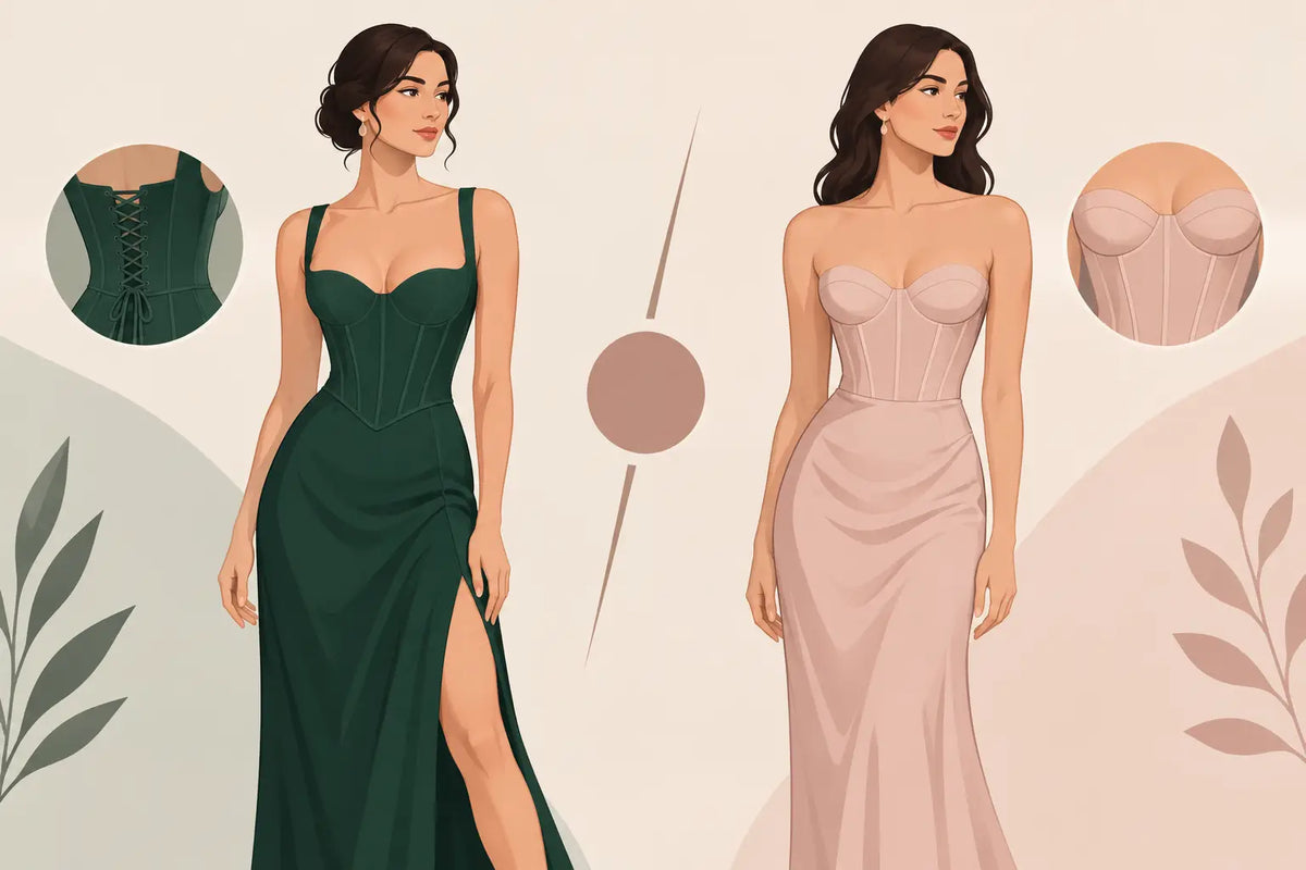 Corset Dress vs Bustier Dress: Which Fits You?