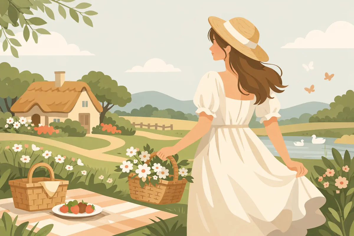 Cottagecore Fashion Guide for Romantic Dressers