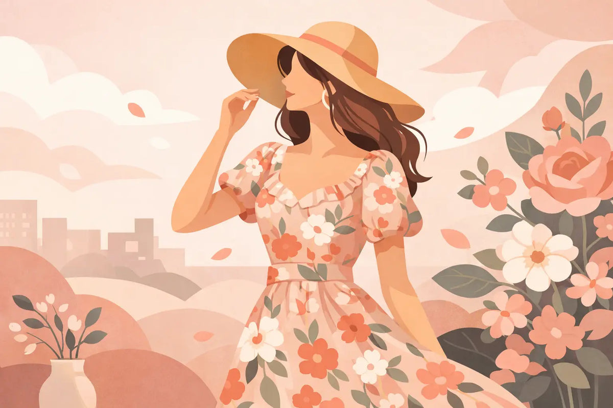 How to Wear Romantic Florals With Confidence