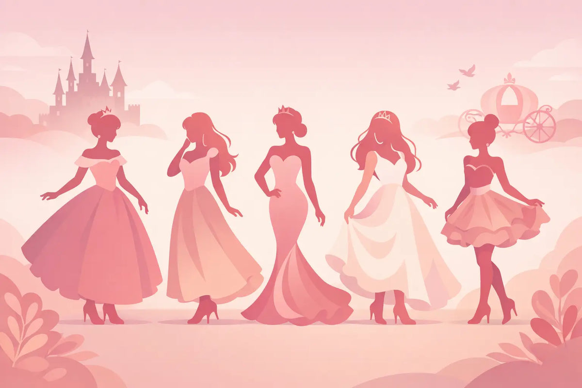 Princess Silhouette Guide for Romantic Dressing