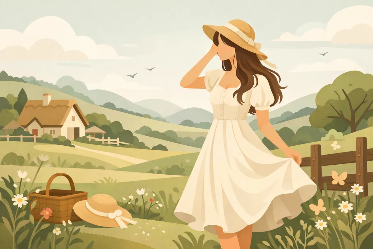 How to Wear Cottagecore Dresses With Confidence