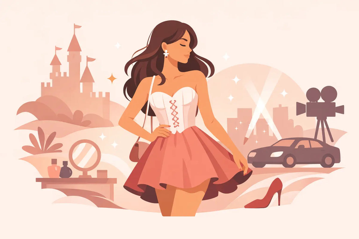 Short Corset Dresses for Your Main-Character Moment