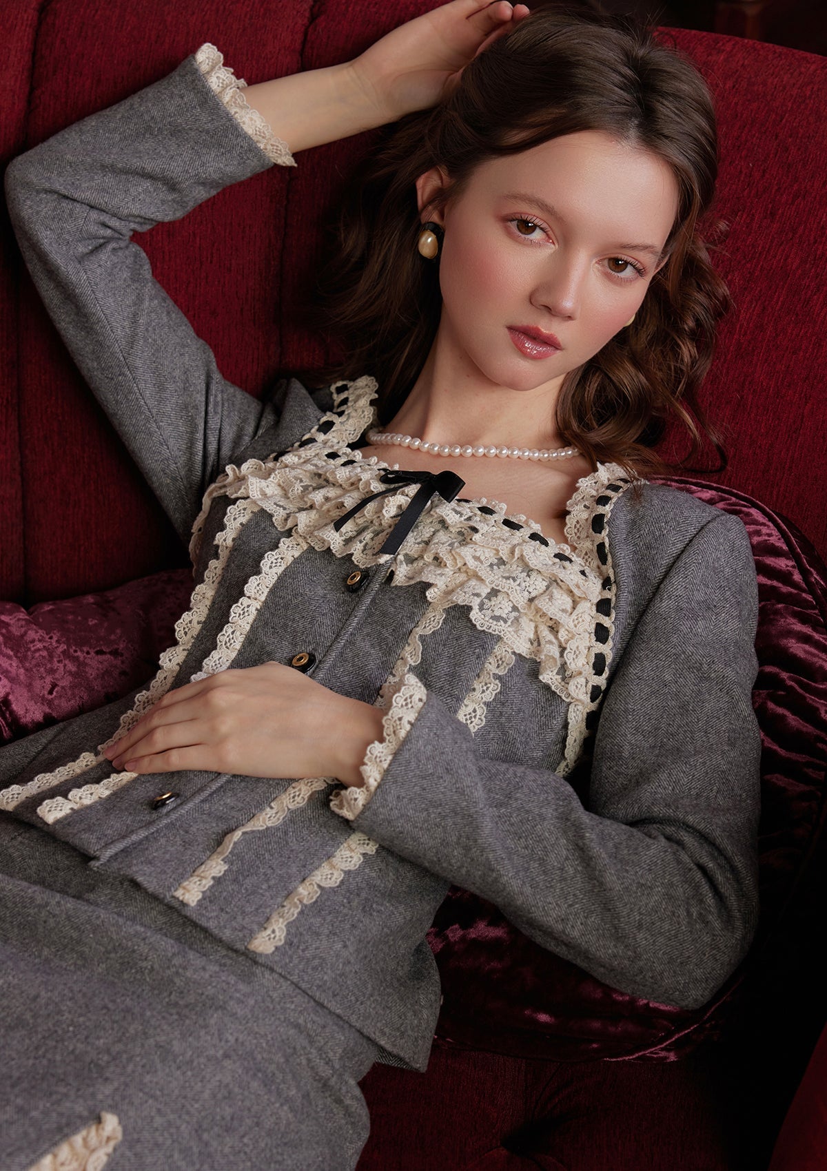 Gwen's Heiress Suit Blouse
