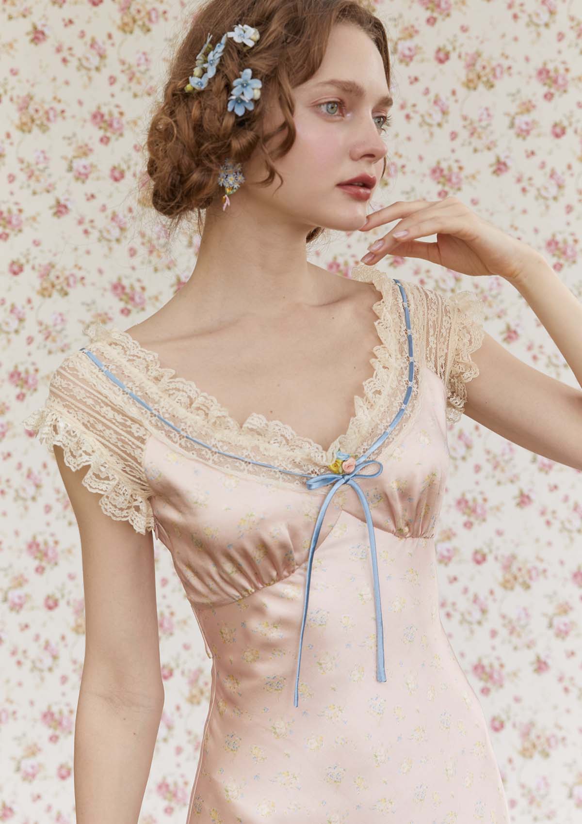 Mucha Flower Dress