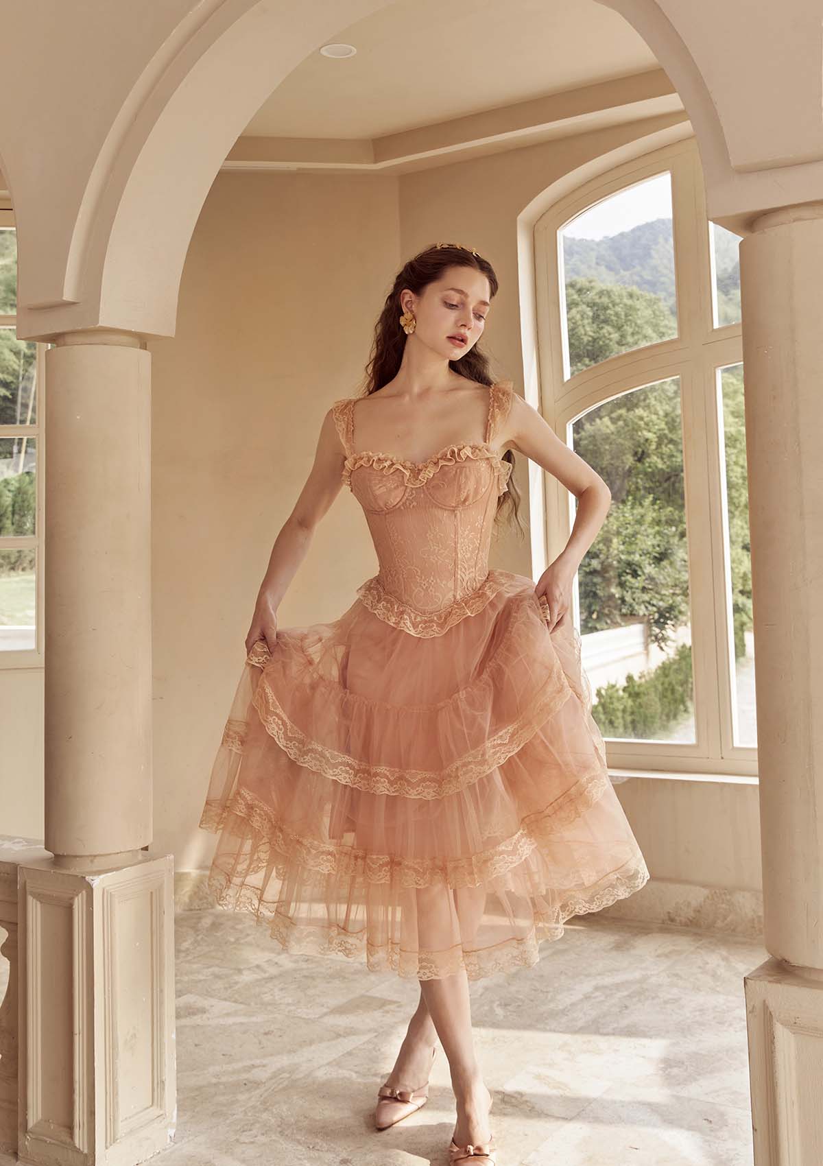 Princess Laurel Corset Dress