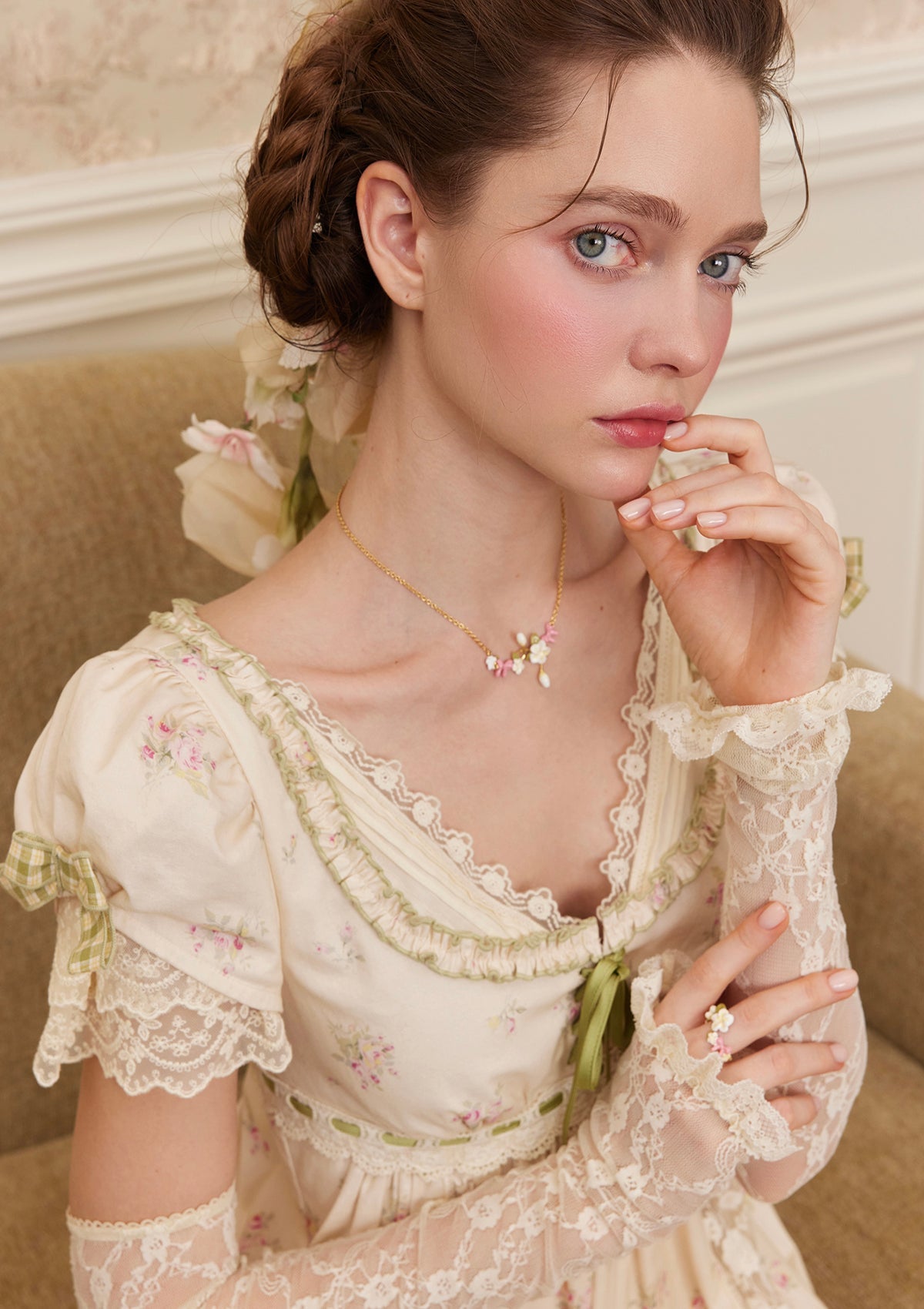Pear Blossom Necklaces