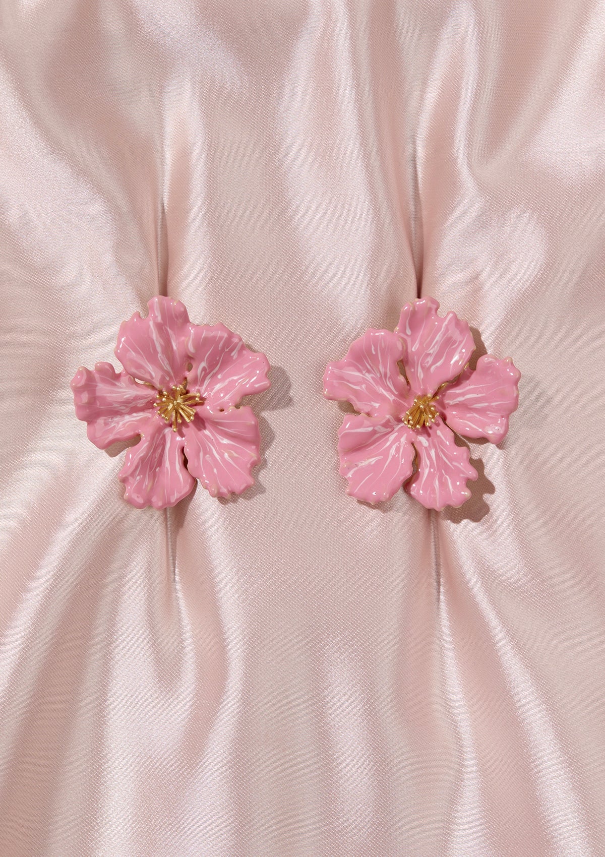 Flower Ear Clip&Stud