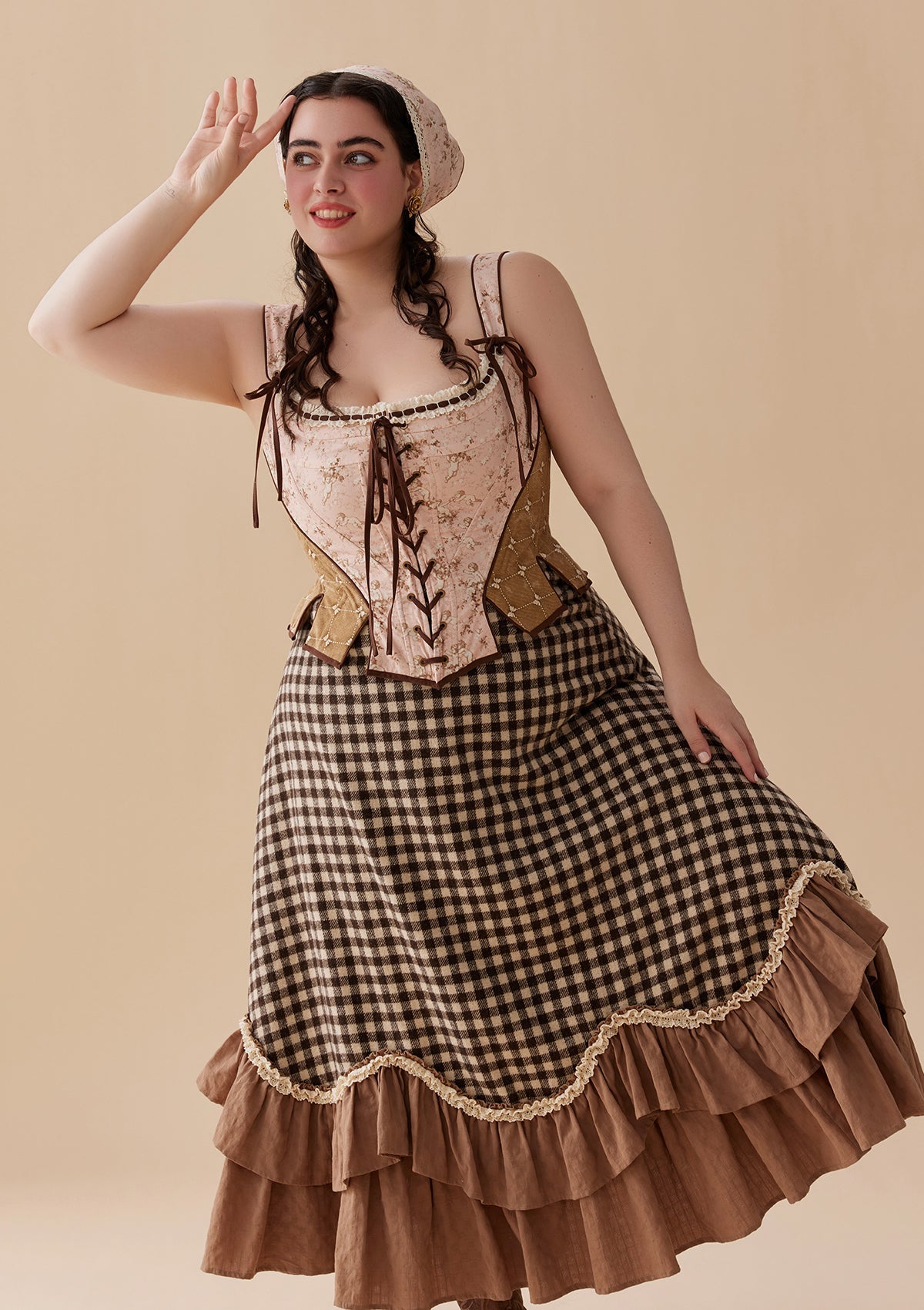 Curve & Plus Faun's Afternoon Skirt