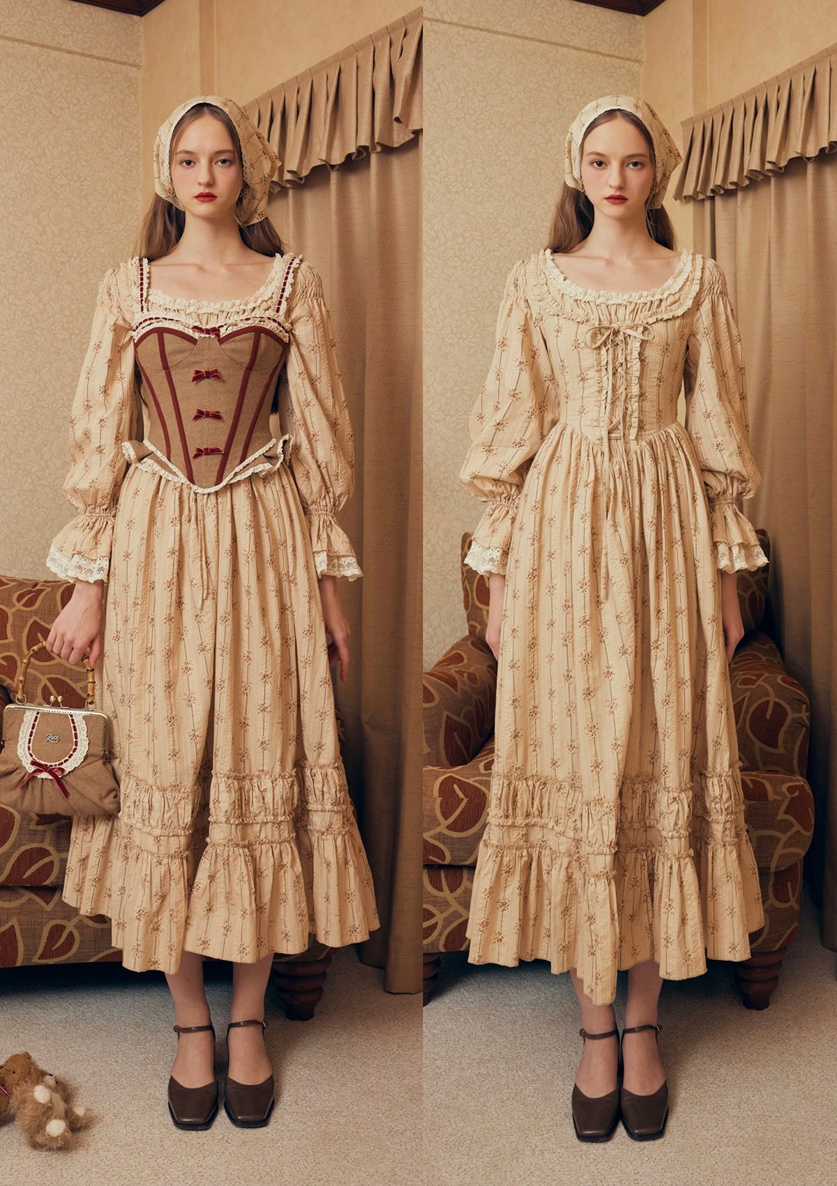 Curve & Plus Kabu Dollhouse Dress