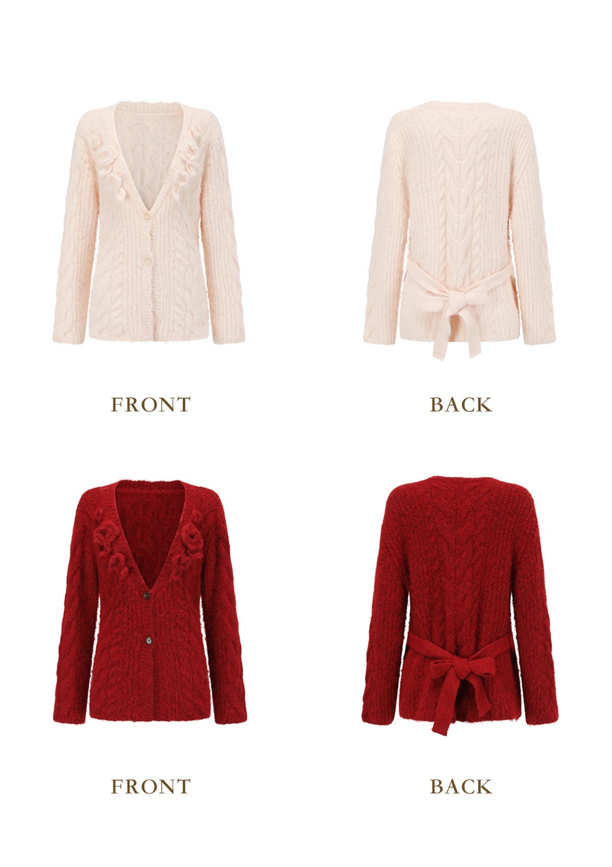 Semi-sweet Chiffon Knit Cardigan
