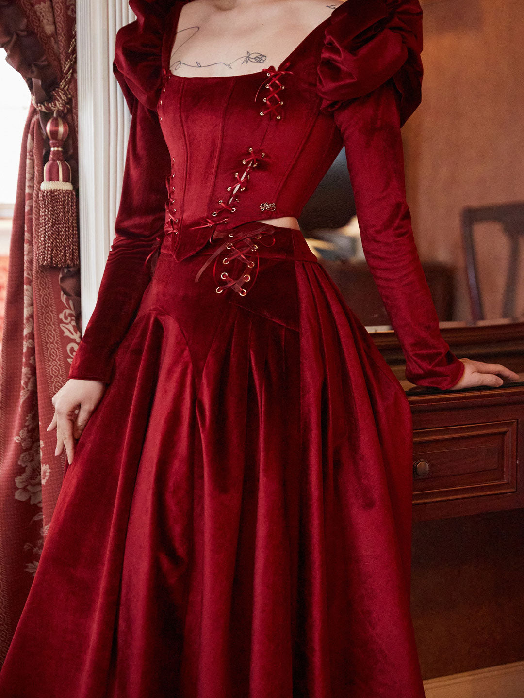 Red Velvet Cake Skirt