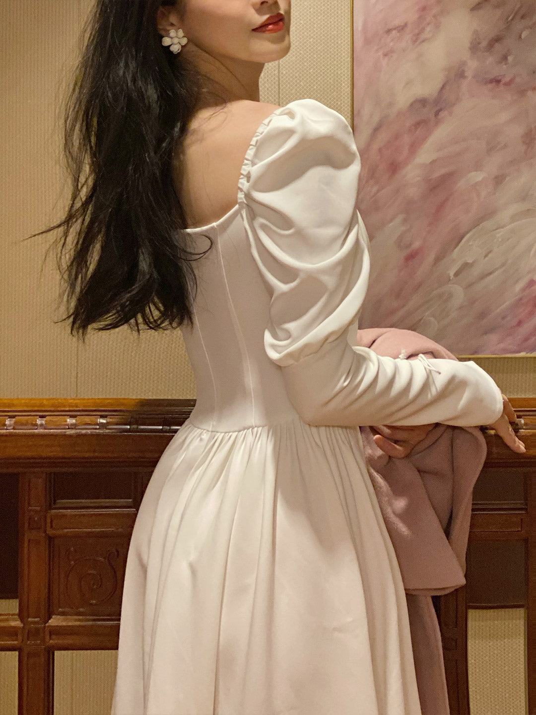 White Teresa Dress
