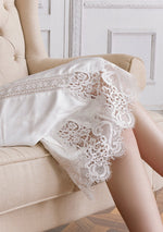White Shell Skirt