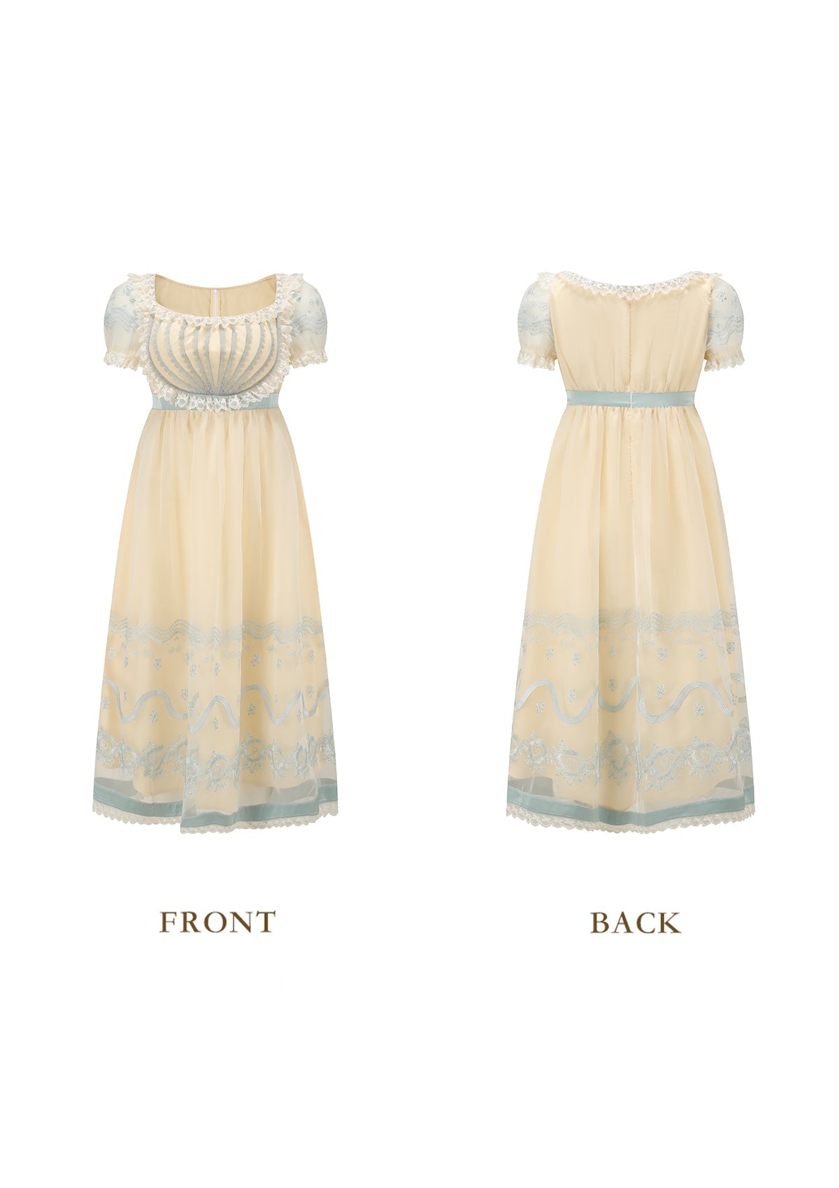 Curve & Plus Princess Malachite Regency Dress