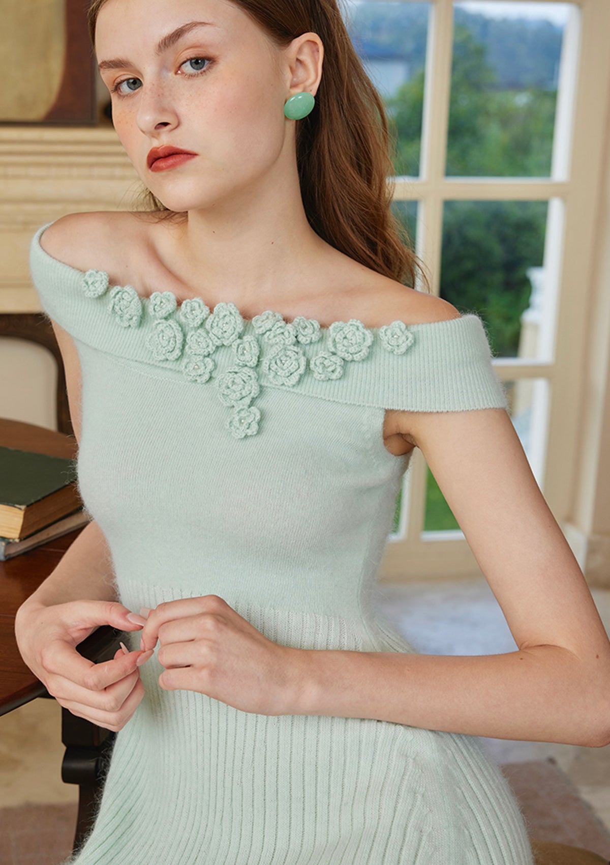 Mint Chocolate Dress (Mint Green)