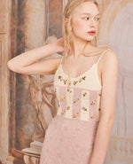 Flower Field Knit Dress