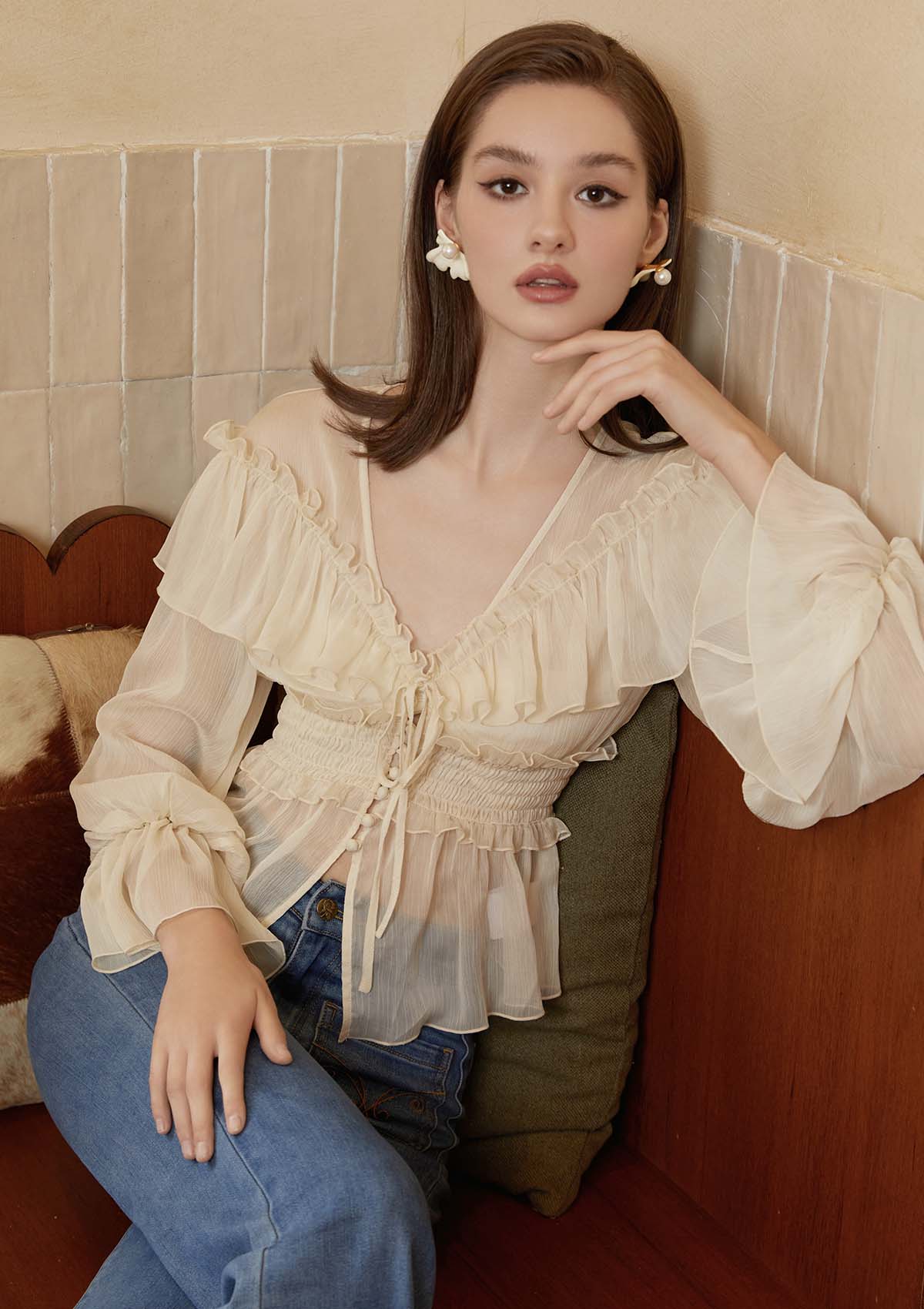 Exotic Holiday Blouse
