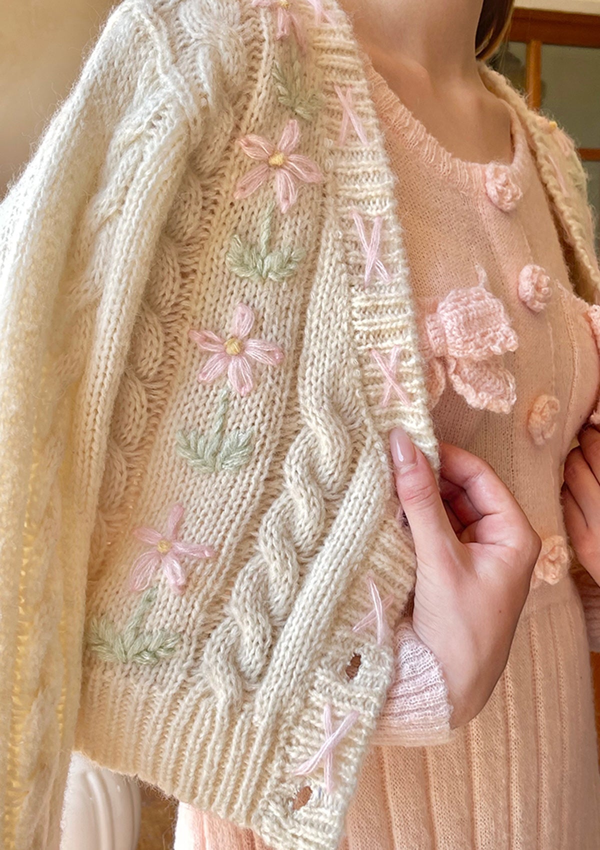 Fragrant Flower Cardigan