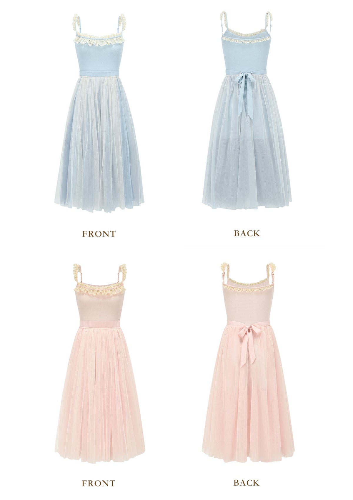 Flower Twins Knit Dress