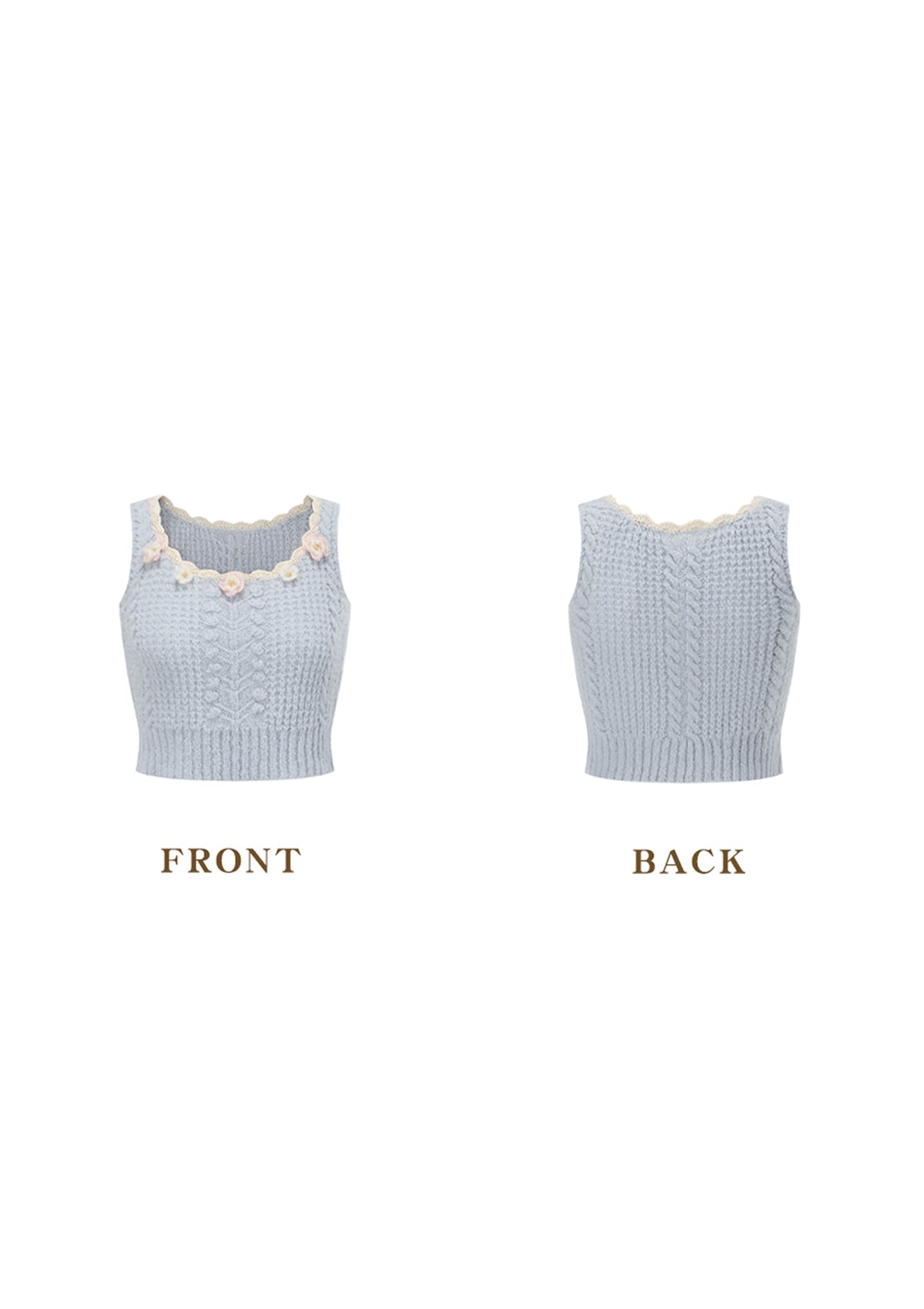 Strawberry Wonderland Knitted Cami