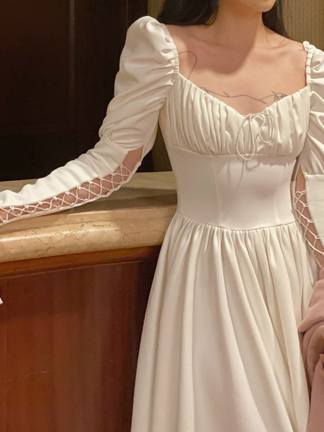 White Teresa Dress