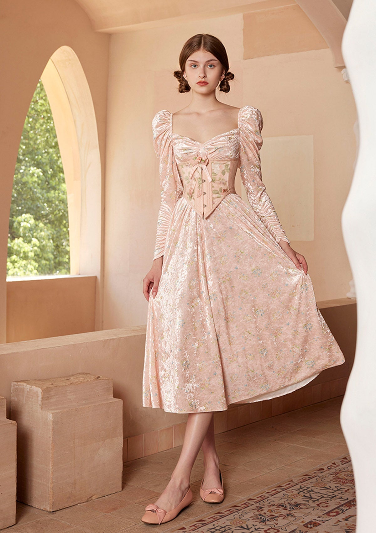 Princess Cindy Paper Corset Dress