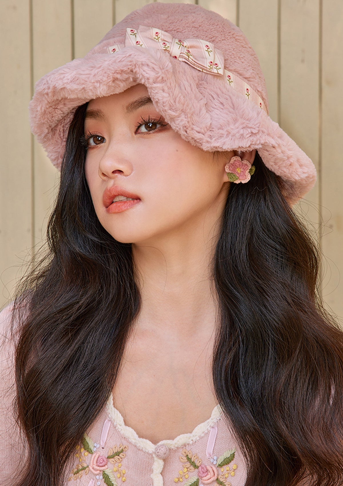 Pink Parterre Earrings