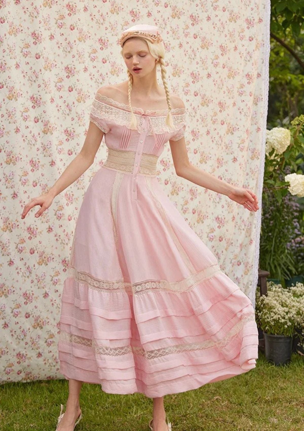 Pink Kite Dress