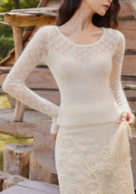 Greek Sculpture Knitted Skirt