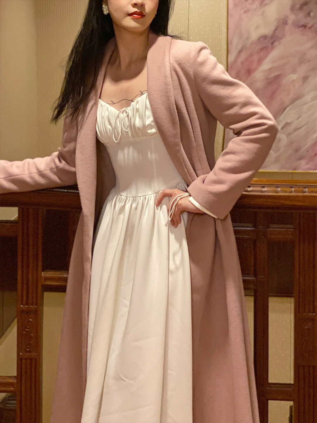 White Teresa Dress