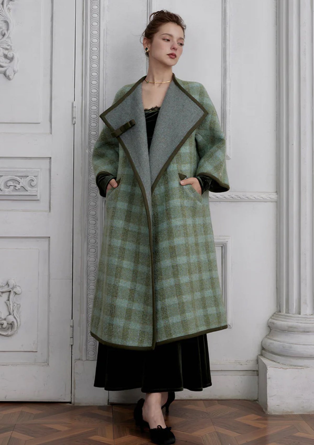 Miss Green Coat