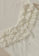 Fairy Snow Knitted Lace Dress