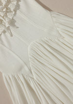 Fairy Snow Knitted Lace Dress