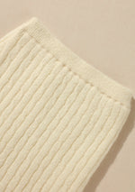Hot Mocha Knitted Skirt
