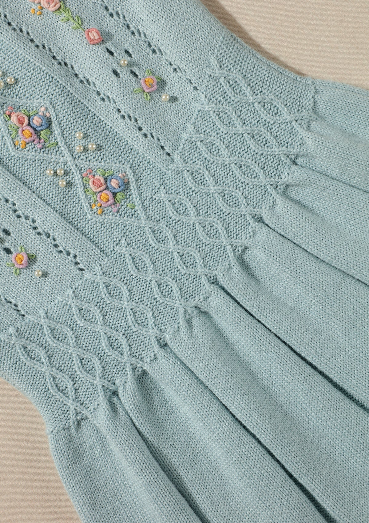 Bird & Flower Knitted Dress