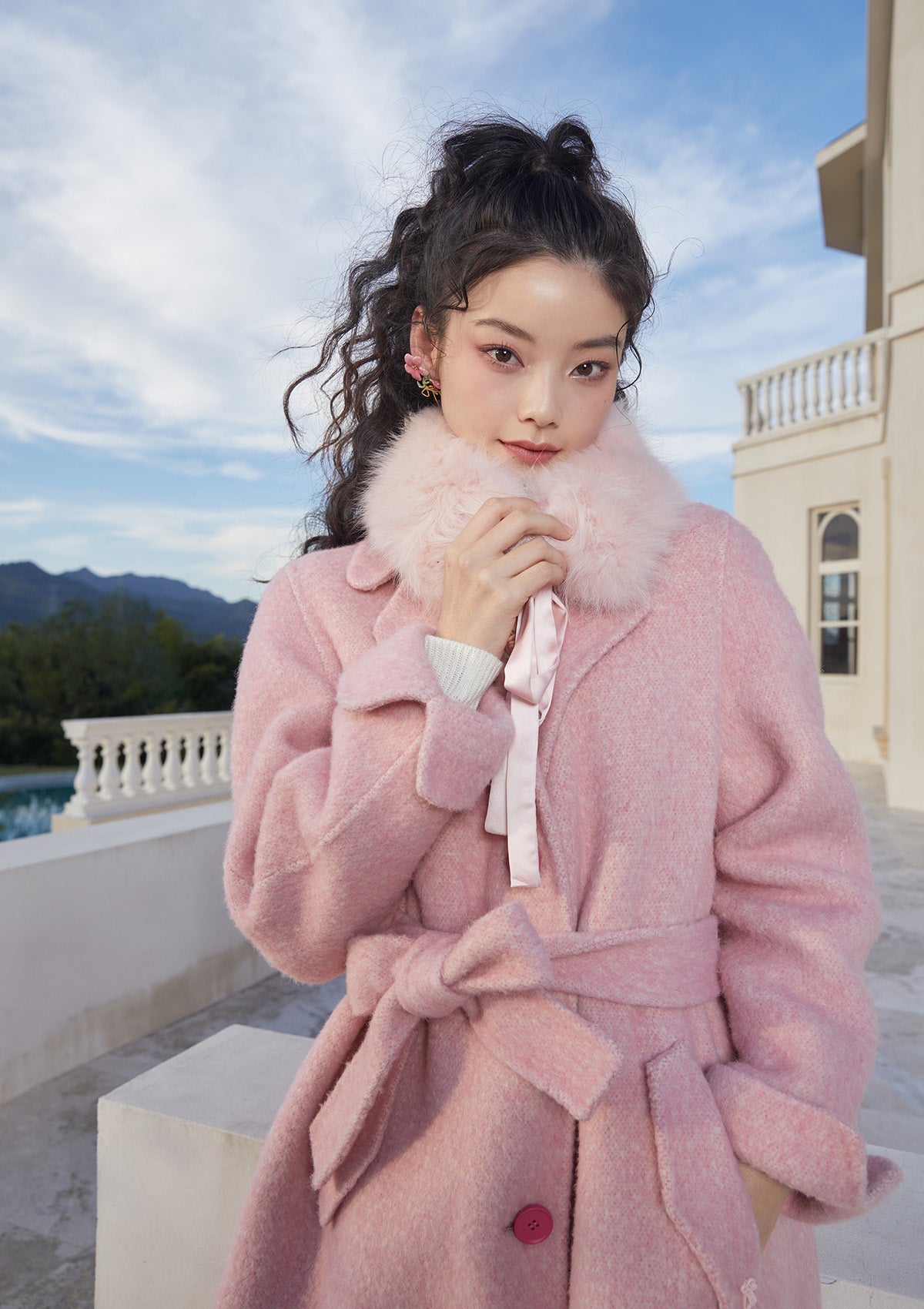 Fox Cotton Scarf