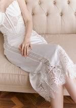 White Shell Skirt