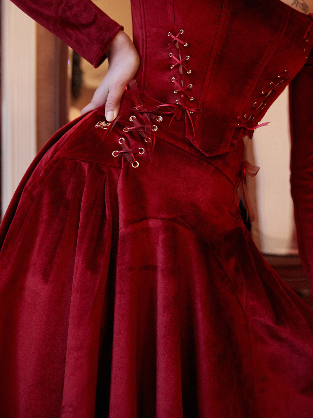 Red Velvet Cake Skirt
