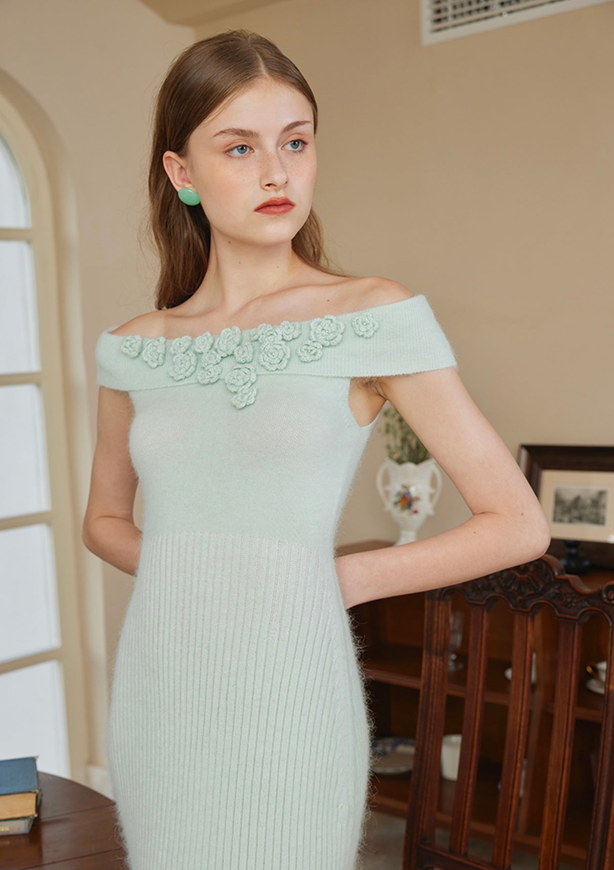 Mint Chocolate Dress (Mint Green)