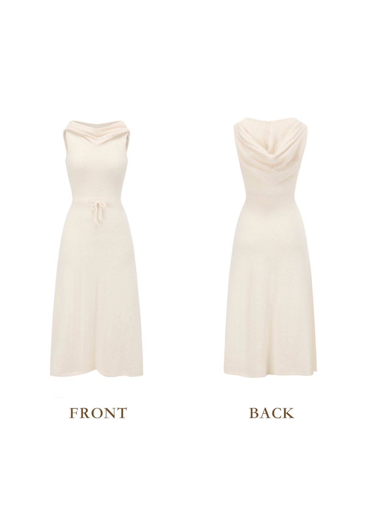 Frosty Lynx Knitted Dress