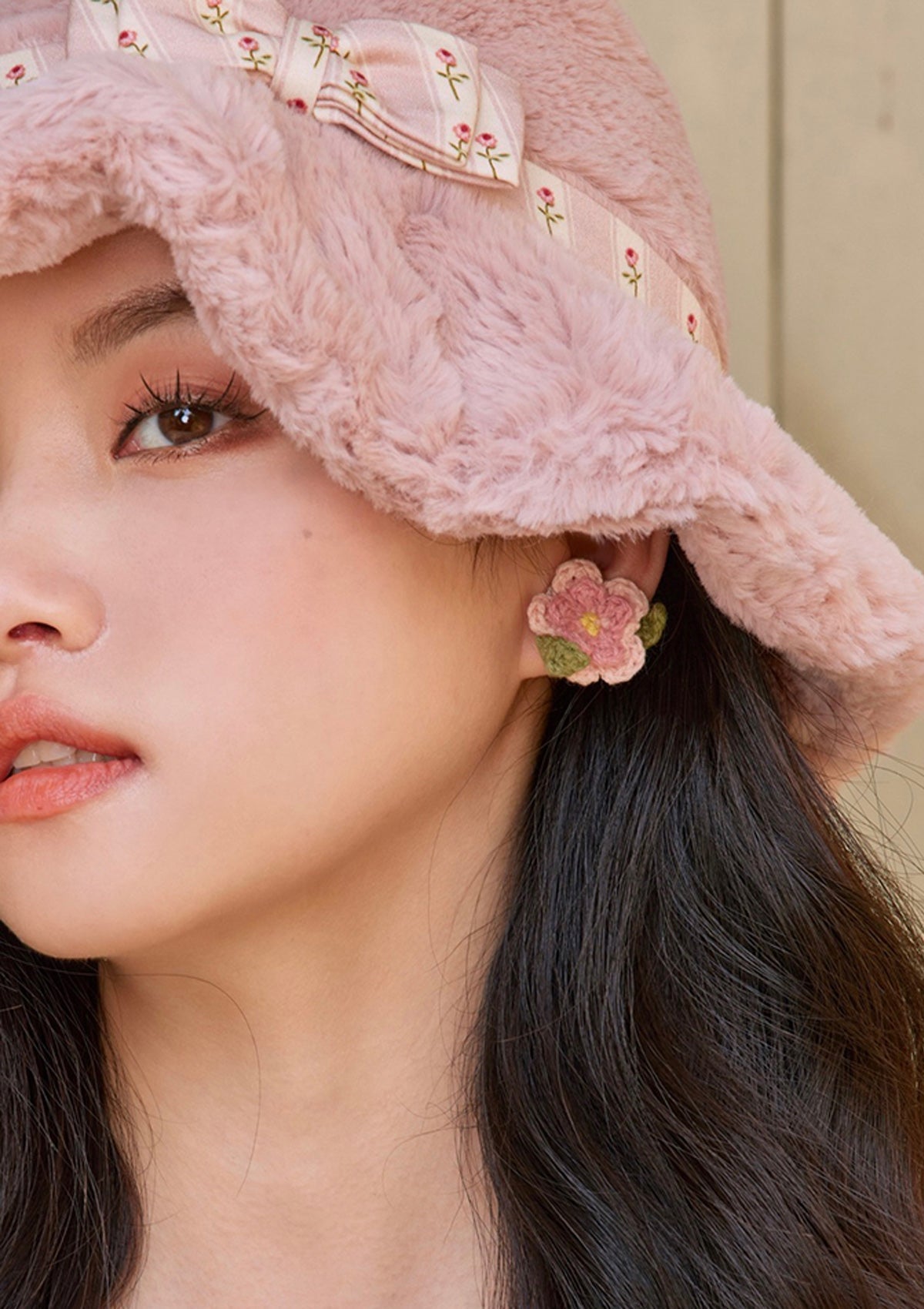 Pink Parterre Earrings