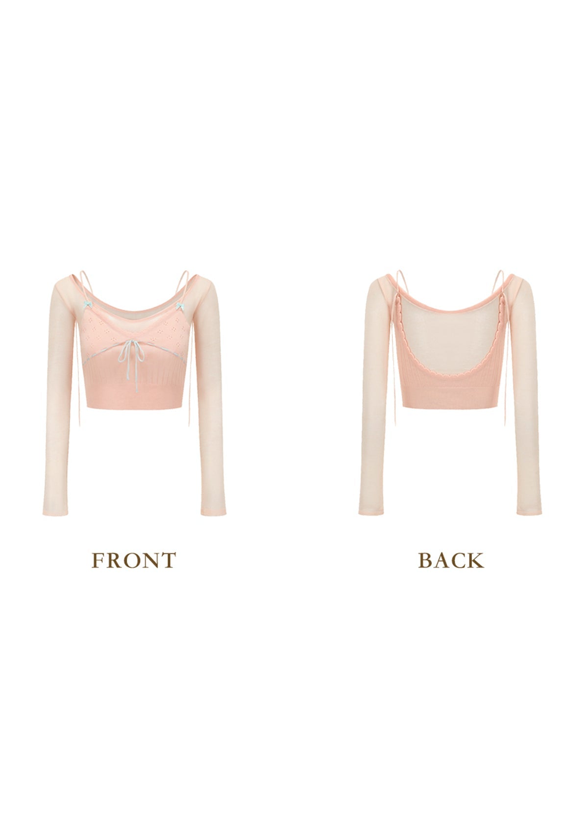 Love Peach Knit top