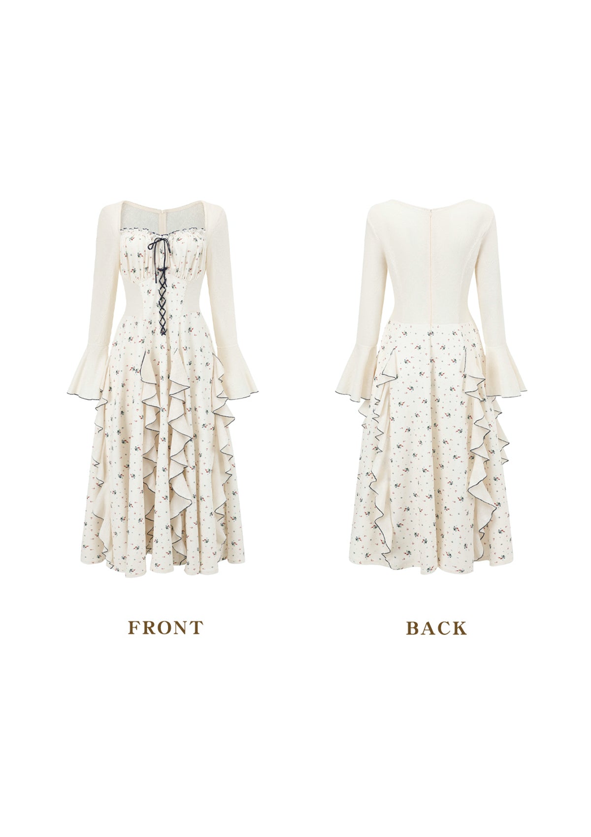 Curve & Plus Danube Starry River Dress