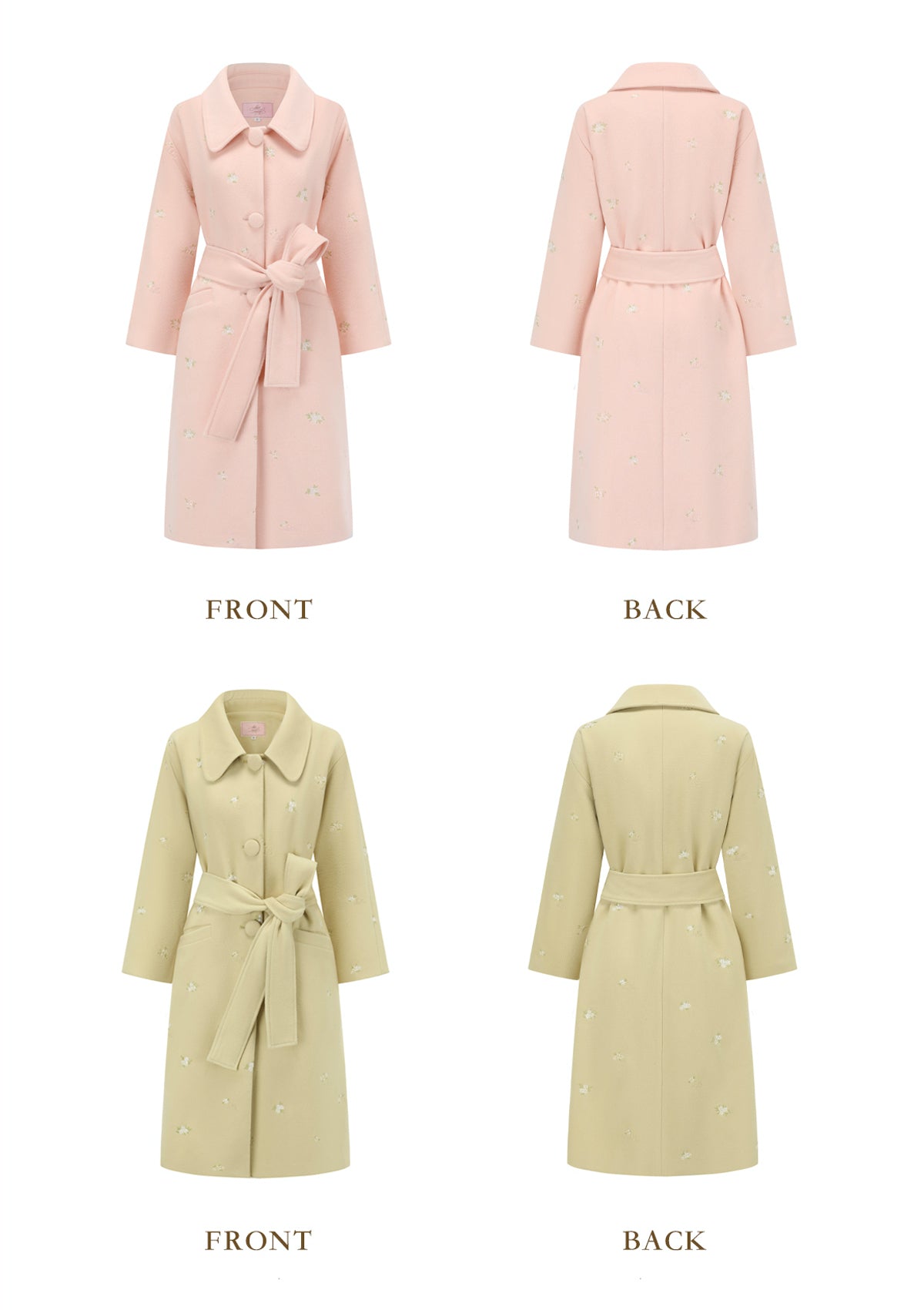 Blushy Wasabi Coat