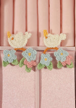 Bird & Flower Ear Clip&Stud