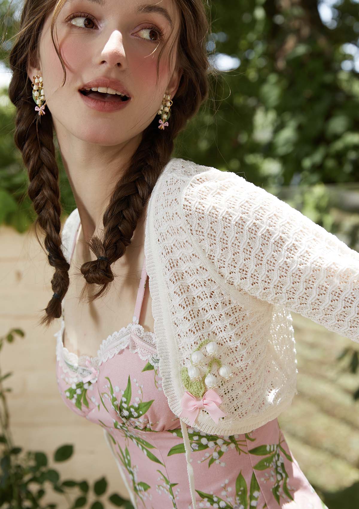 Love Bell Orchid Cardigan