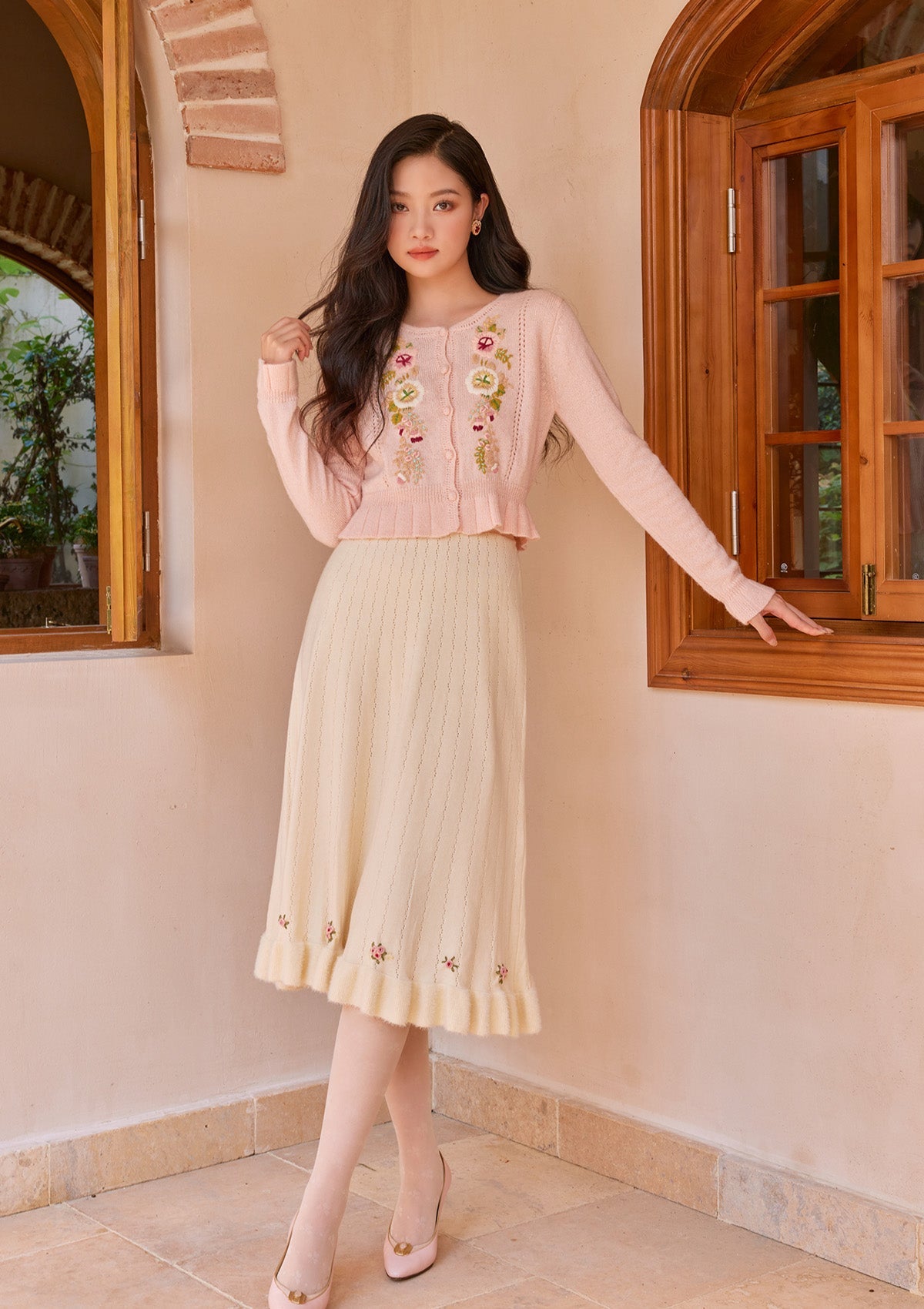 Snow Rose Skirt