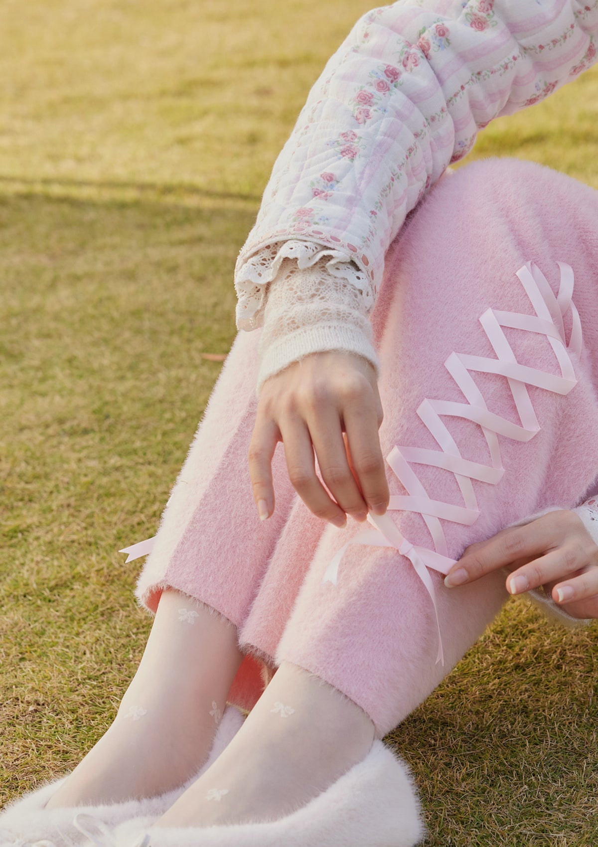 Princess Ballet Lace-up Pants