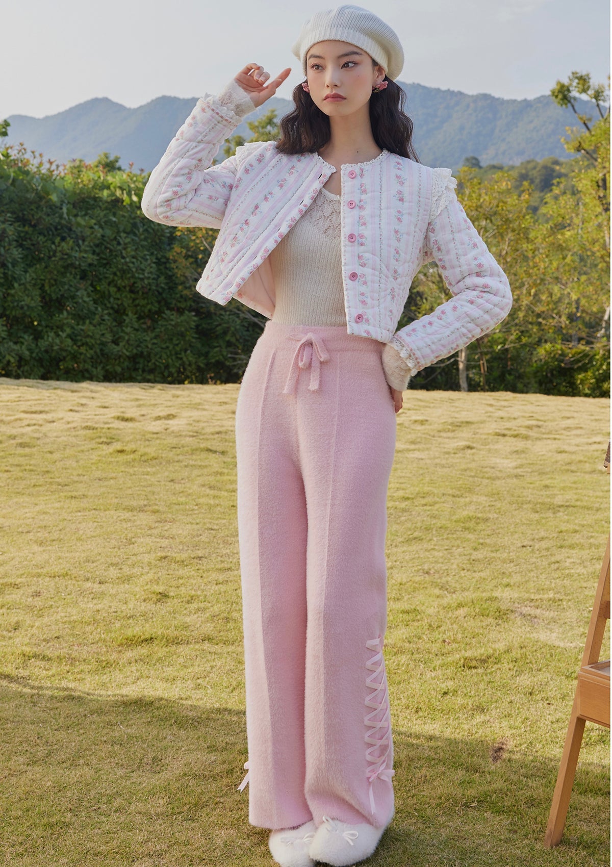 Princess Ballet Lace-up Pants